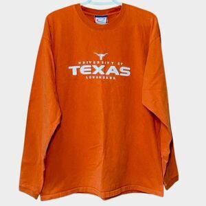 Cadre Athletic University of Texas Longhorns Tee in Burnt Orange/White Men’s XL